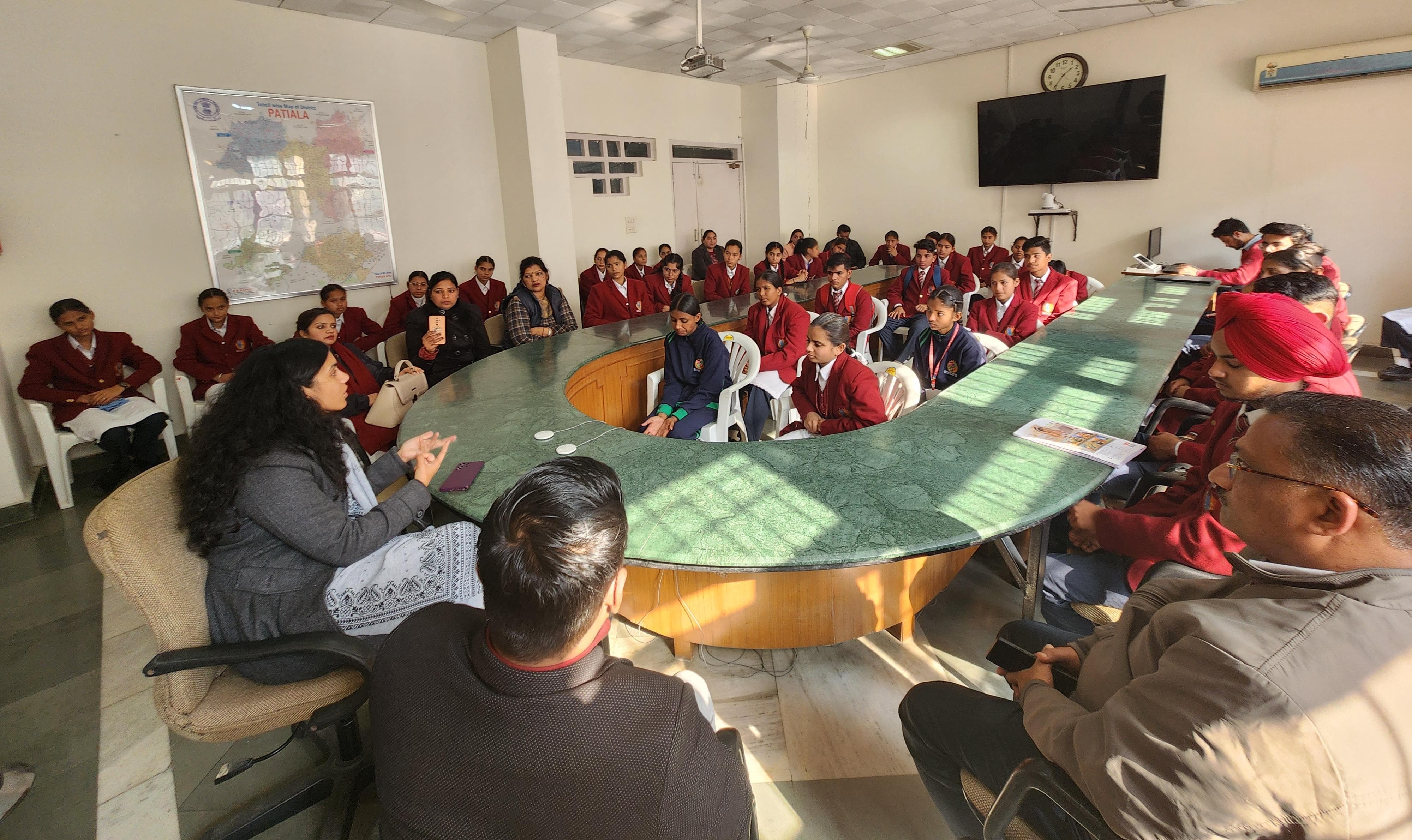 Hard work is necessary to achieve goals in life: Deputy Commissioner